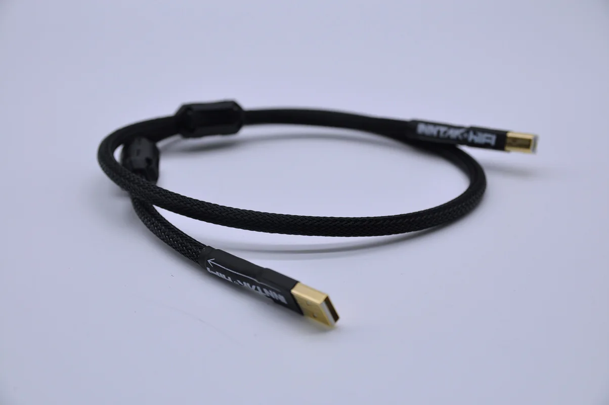 Limited Time Special / 1PCS High Quality USB 2.0 A-B USB Audio Cable / Canare L-4E6S Audio-cable for Hifi DAC Amplifier