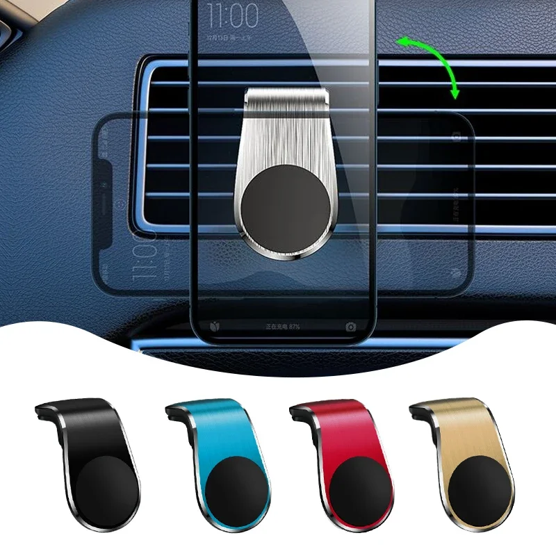 Car Logo Mobile Metal Magnetic Car Phone Holder For Nissan Nismo X-trail Almera Qashqai Tiida Patrol Y62 Teana J32 Skyline V36