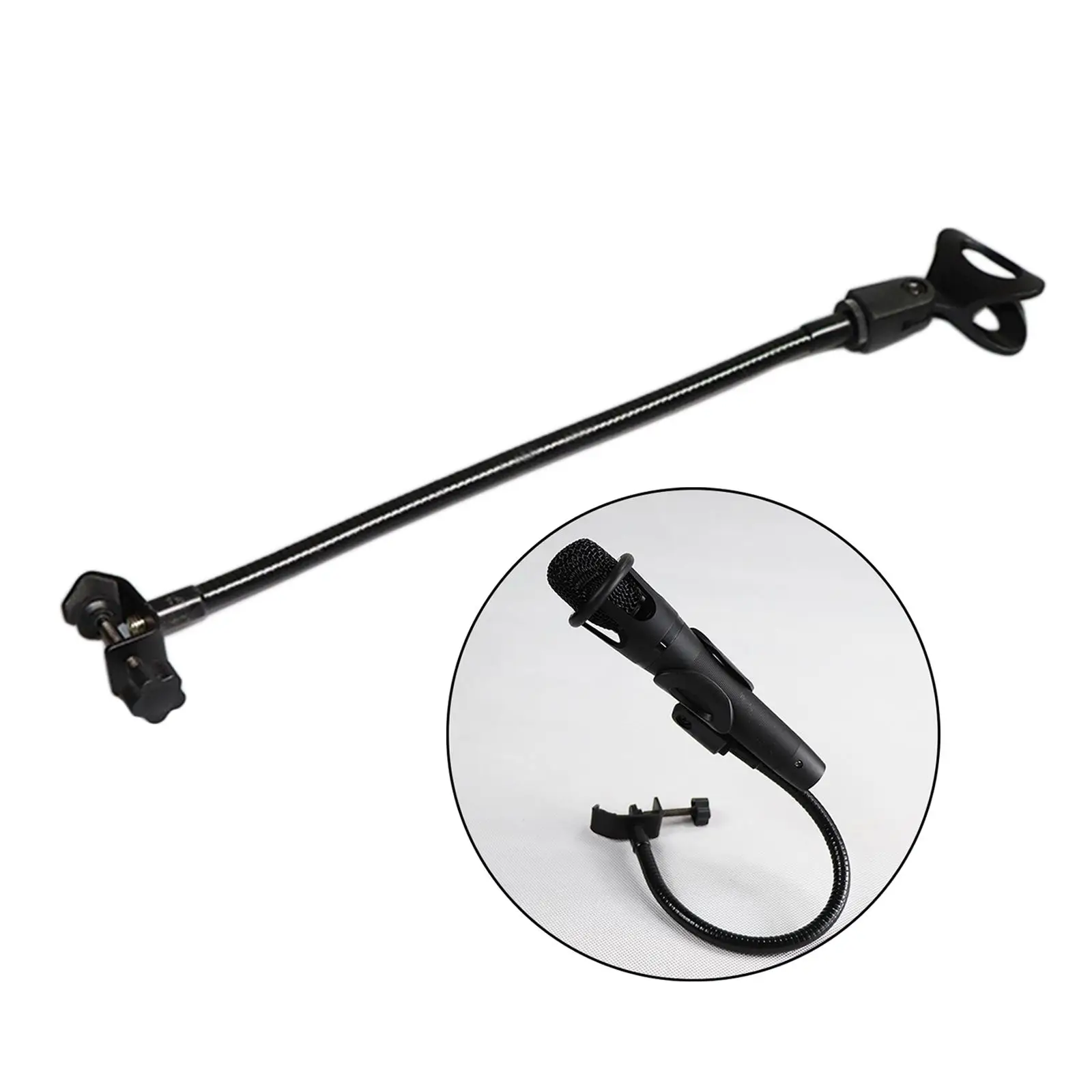 Flexible 360&deg; Adjustable Desktop Mic Stands Holder with Desk Clamp for Broadcasting Live Broadcast Equipment Accs microphone stand