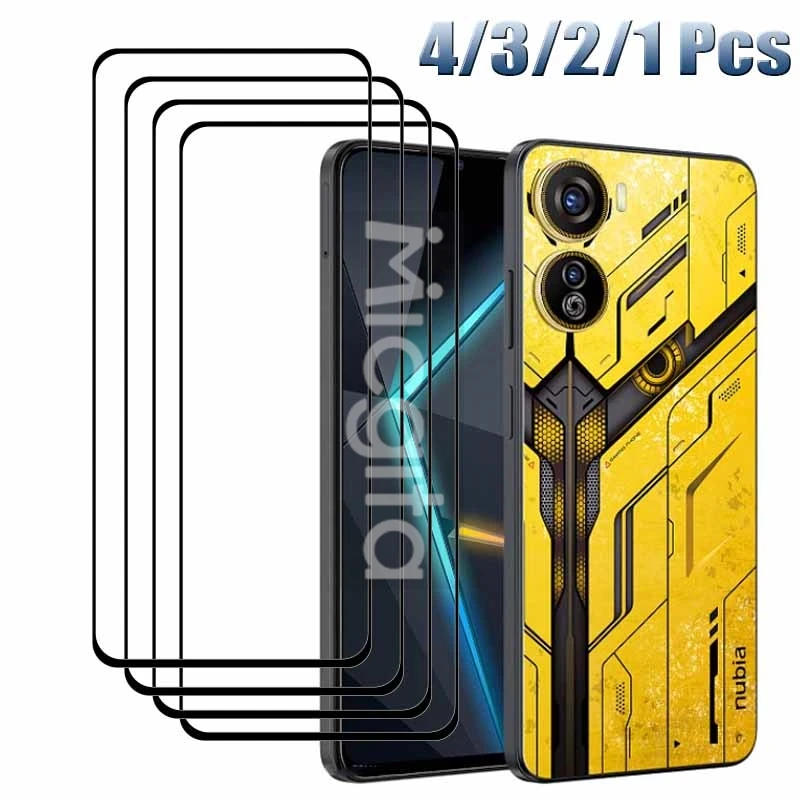Premium Tempered Glass Screen Protector - 9H Anti-Scratch Front Protection, Available in Sets of 1, 2, 3, or 4 Pieces