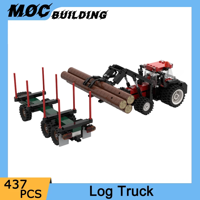 Строительный-автомобиль-бревен-транспортера-модель-грузовика-строительные-блоки-деревянный-экскаватор-автомобили-diy-Кирпичи-Обучающие-игрушки-подарки