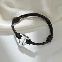 Custom Unisex Stainless Steel Heart Cremation Urns Bracelet for Ashes Memorial Bracelets Jewelry Adjustable Length 17cm-25cm 2