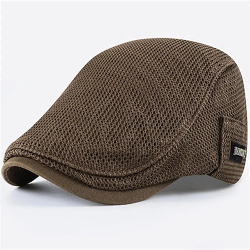 Zomer mesh baret ademende zonnehoed voor dames en heren_voghion.com