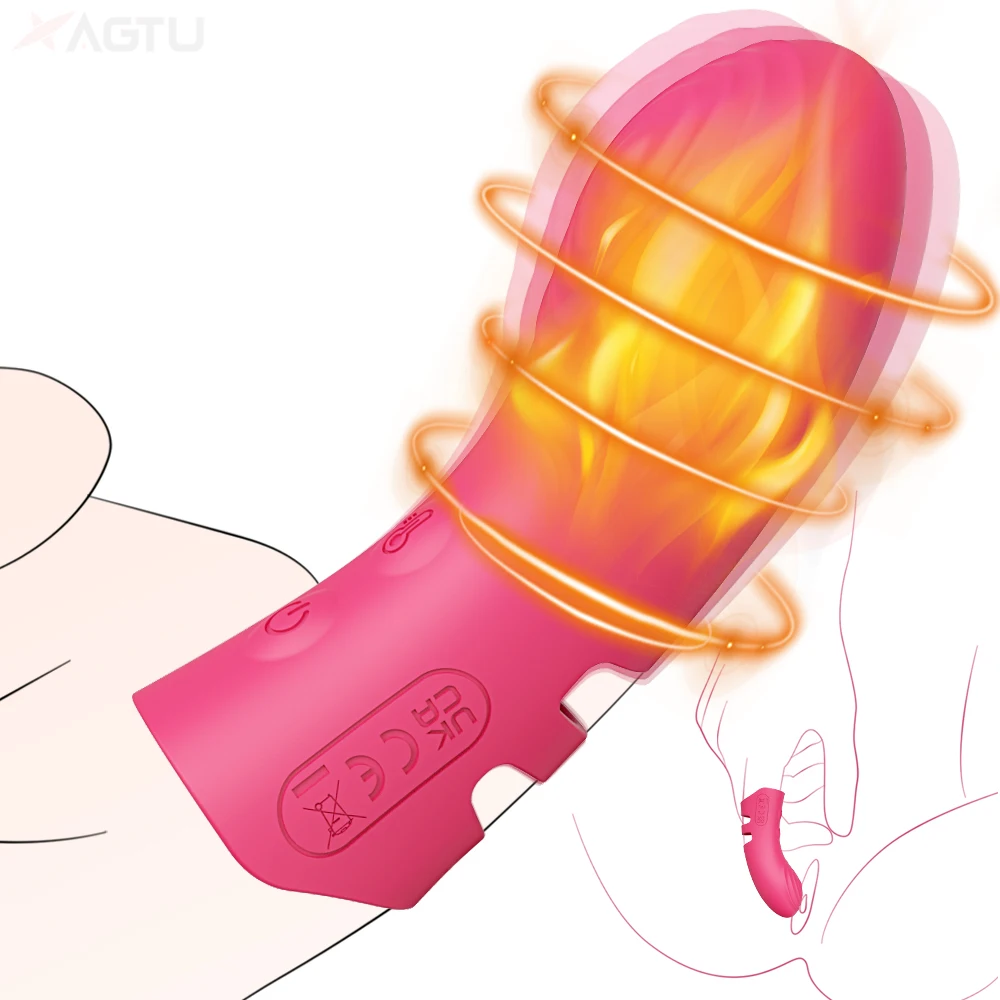 Leistungsstarker Fingervibrator für Frauen, Nippel, Klitoris-Stimulator, G-Punkt-Dildo, erotisches Massagegerät, Sexspielzeug für Frauen, Waren für Erwachsene 1