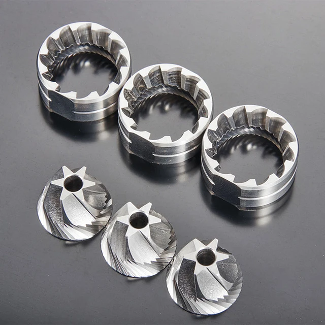 5/6/7 Core Coffee Grinder Conical Burr For Espresso Grinding Replacement Grinding Coffee Grinder Plate Secondary Cutting 3