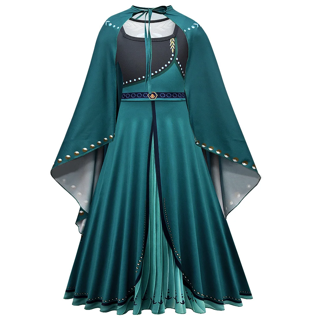 Disney Frozen Anna Princess Costume Girl Cosplay Outfit Snow Queen Princess Dress Up Winter Birthday Party Outfit Dresses S94807118b444485ca974194252463d39u