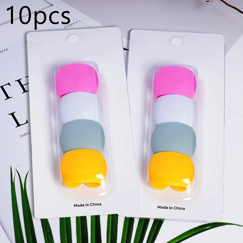 

20/40 Pcs Charge Cable Protectors Travel Data Cord Clip Decoration Earphone Charging Cables Storage Buckle Cable Organizer