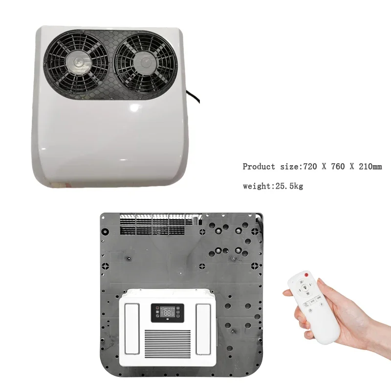 High Quality Rooftop Truck Air Conditioner 12V 24V Rapid Cooling for RV Truck Cab Cooling