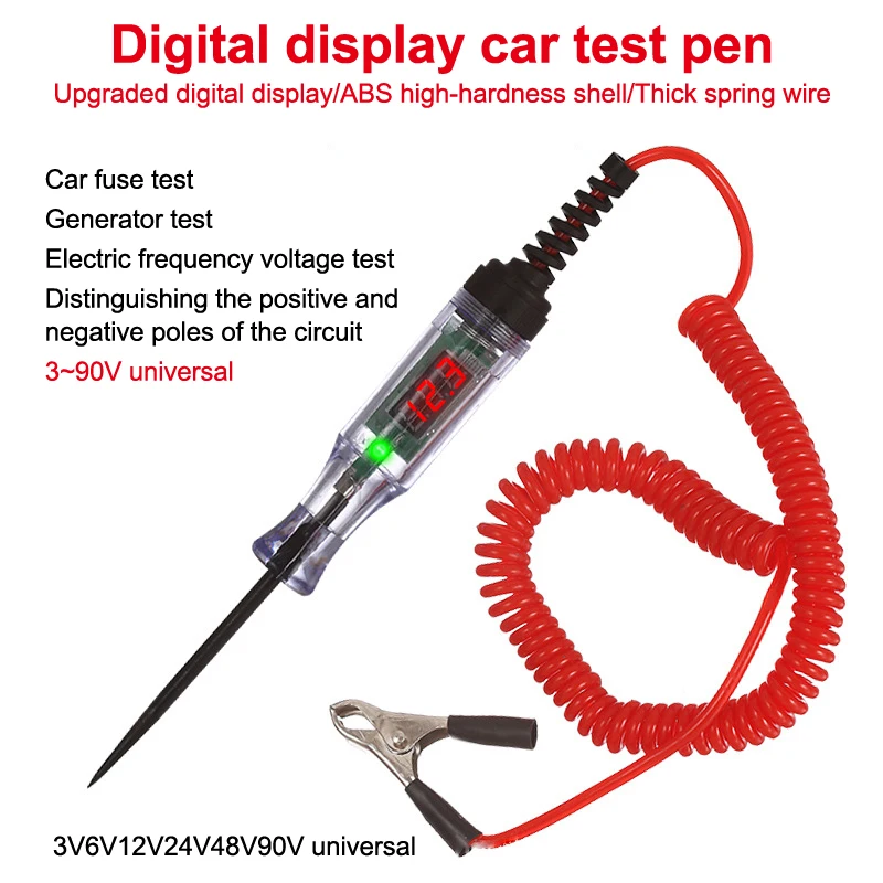 Multifunctional Digital Voltage Circuit Tester