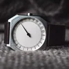 2025 Swiss Men's Fashion Square 100M Diving Quartz Watch 24 Hours Single Needle Leather Strap Men's Watch Reloj Hombre 1