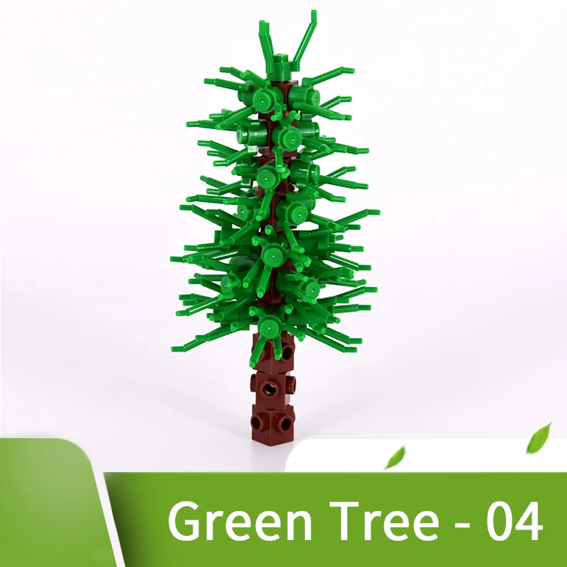 MOC Creative Expert Ideas City Plant Tree Arbor Forest Model Building Blocks DIY Assemble Bricks Toys for Children gifts 3