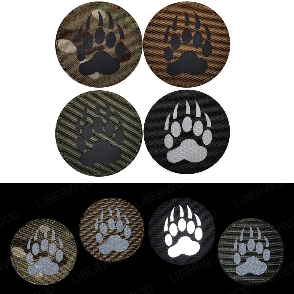 Toppa Termoadesiva Ricamata - Orma Di Cane O Gatto - 17x19 Mm - Personalizza Zaini E Jeans - Prodotta In UK