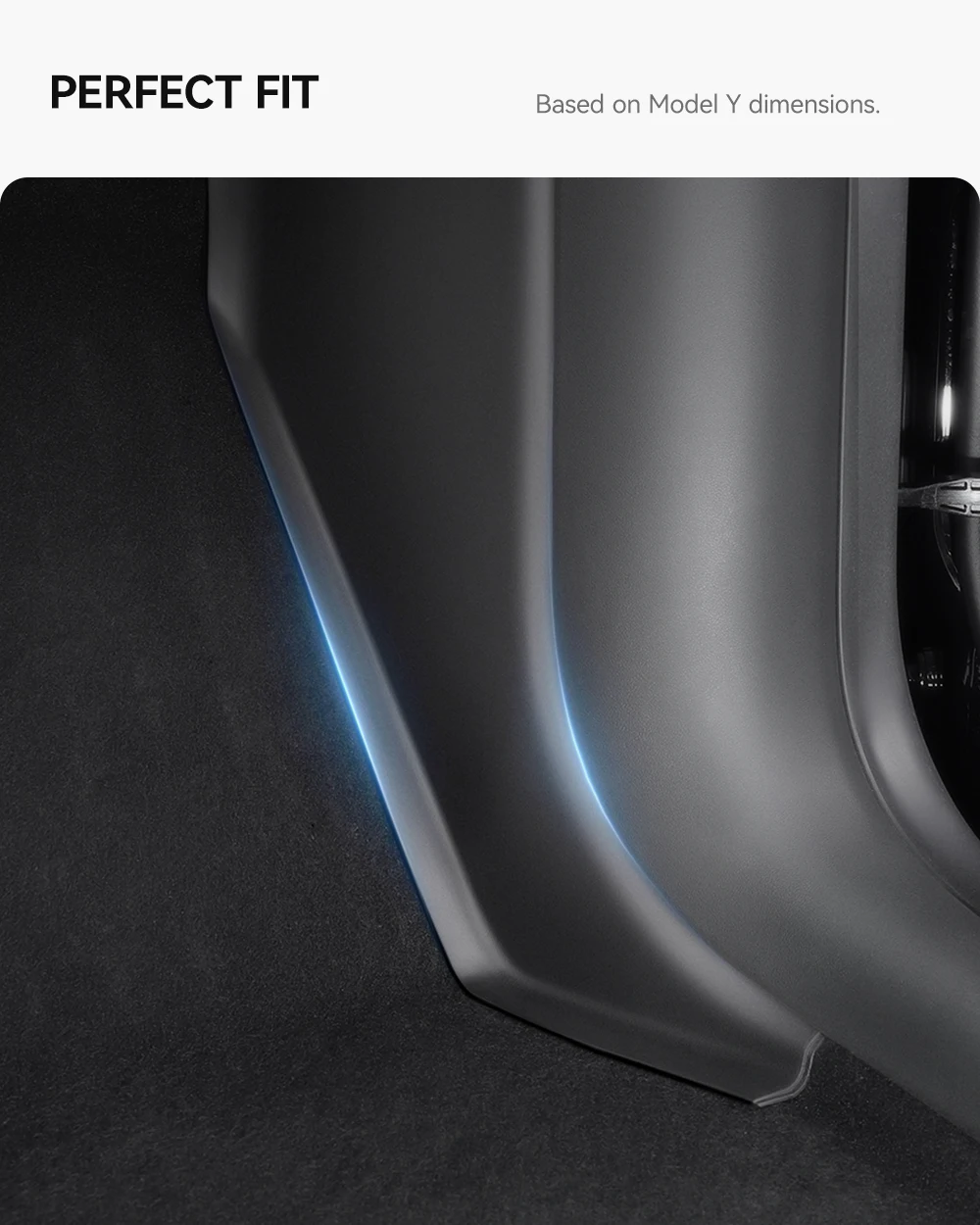 Center Console Side Anti-kick Pads For Tesla Model Y Juniper 2021-2025 Car Fron