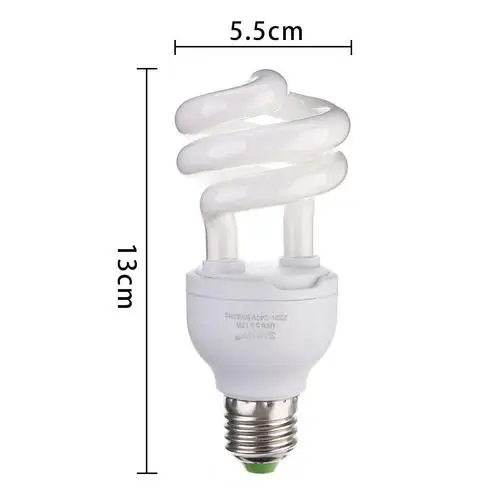 Reptile UVB 5.0 10.0 Lamp Bulb For Snake Lguanas Heat Calcium Lamp Bulb Energy Saving Light Ultraviolet Light