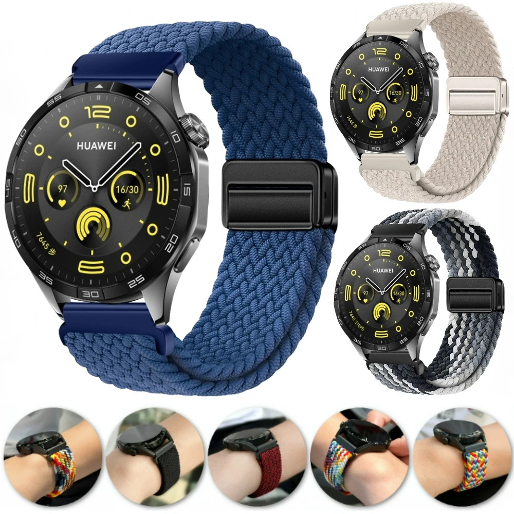 Breathable Nylon Watch Strap - Adjustable and Durable Band