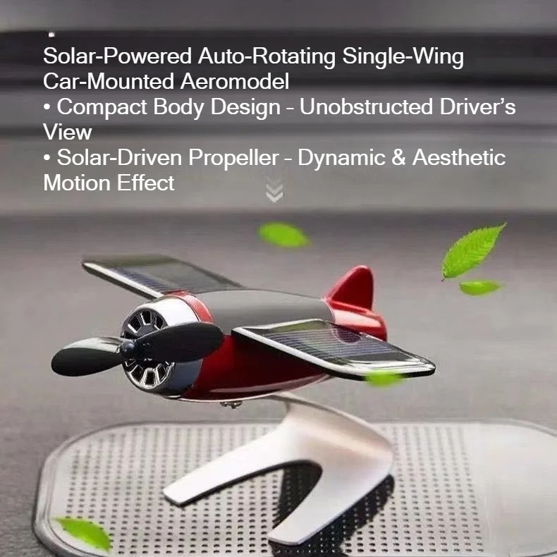 Solar Powered Car Air Freshener Diffuser with Random Scents