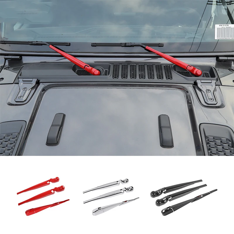Fit Windscreen Wipers For Jeep Wrangler Jl 2018 +Abs Car Front Rear