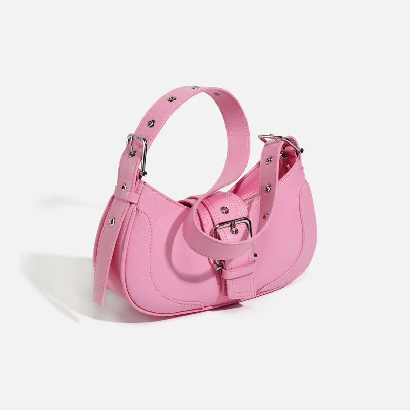 Jenny&Dave Female Niche Design Texture Bag French Fashion Women's New Bag Retro Armpit Bag All-match Shoulder Bag Girls