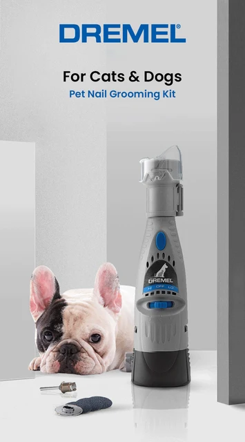 Dremel-lima de uñas eléctrica silenciosa para perros, cortaúñas de  seguridad para mascotas, herramientas con batería, 7020 PGK - AliExpress