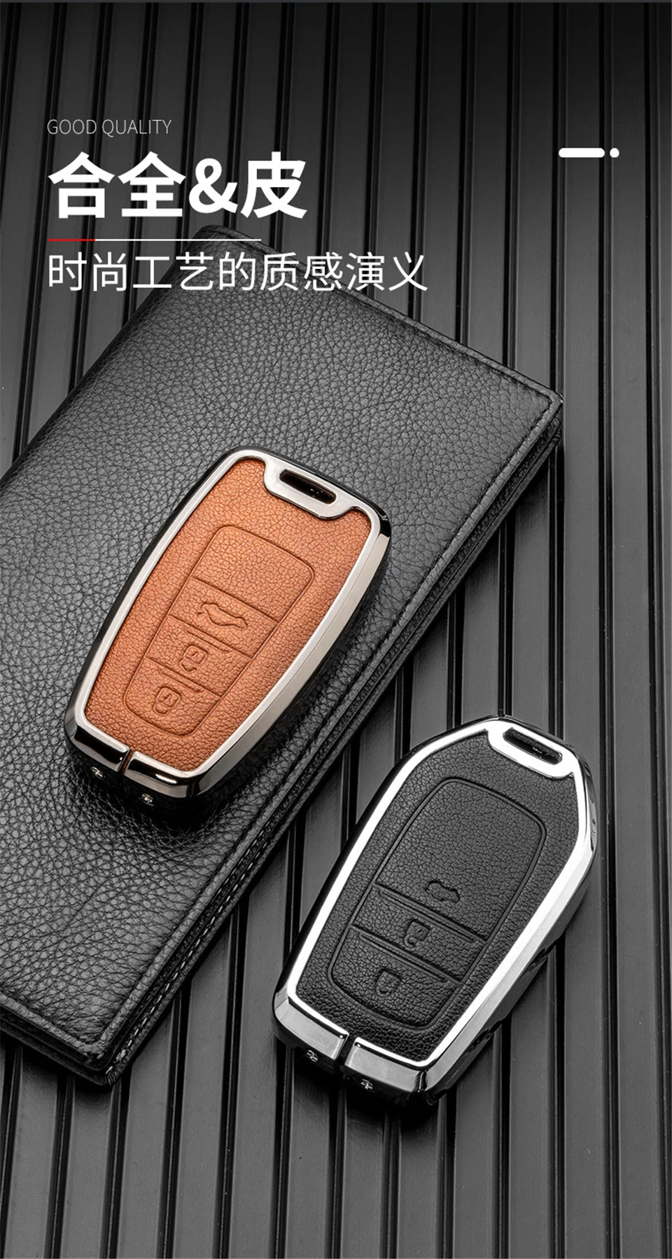 Portachiavi auto per Toyota Key cover per Chr Rav4 Auris Avensis Prius Aygo Camry Corolla Land Cruiser 200 Prado Crown Car key fob 6 Portachiavi auto per Toyota Key cover per Chr Rav4 Auris Avensis Prius Aygo Camry Corolla Land Cruiser 200 Prado Crown Car key fob - S94829f4d4c0c40e4b74acb0e3f83c9069