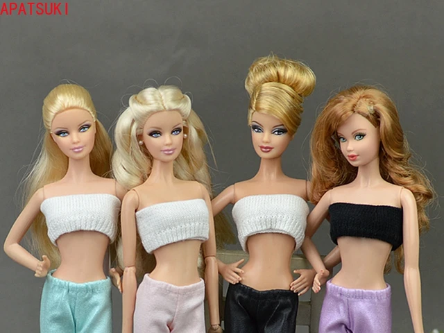 Roupas Barbie Boneca Roupa, Tops, Suéter, Jeans, Saia, Vestido para Bonecas  - AliExpress