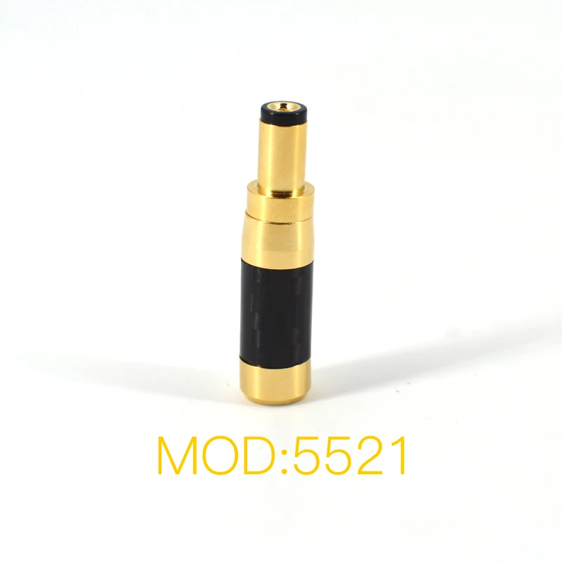DC Power Plug HiFi-Gold Plated Copper 5.5x2.1mm/5.5x2.5mm 4.0x1.7mm / 3.5x1.35mm