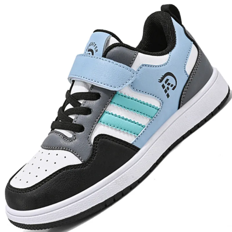 

Leather Breathable Boys Girls Sports Shoes Baby Kids Running Sneakers 2023 Spring New Leisure Trainers Children Casual Walking