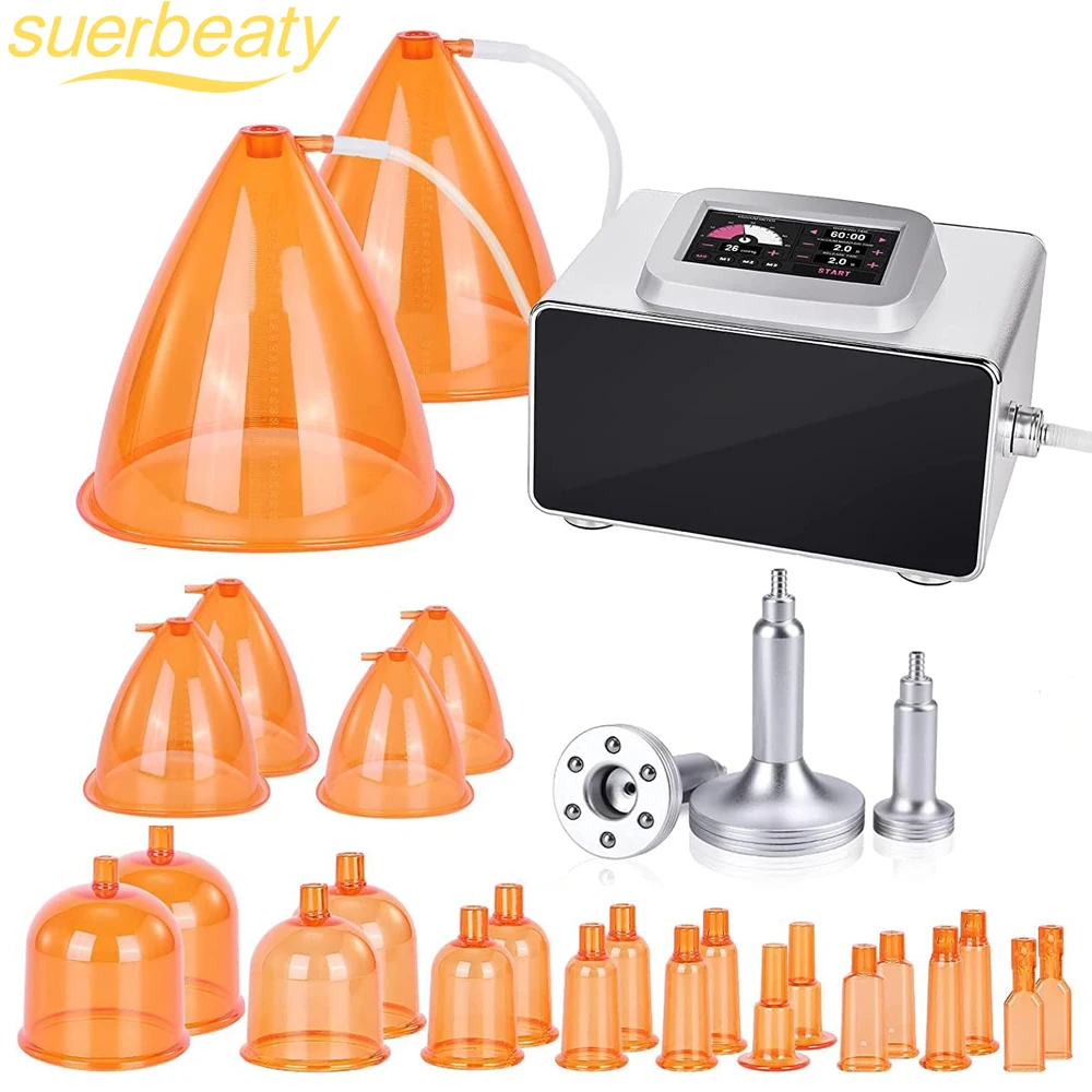 Vacuum Butt Lift Machine with 150ML Large Cups Vacuum Therapy Cupping Butt  Enhancement Breast Enlargement Massager