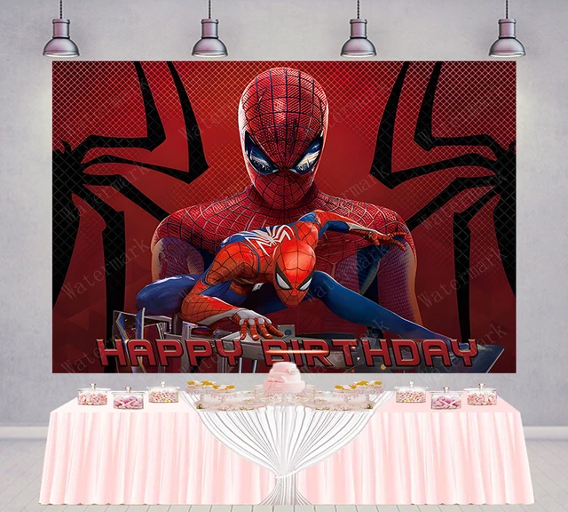 ディズニー-スーパーヒーロースパイダーマン,写真の背景,男の子の誕生 