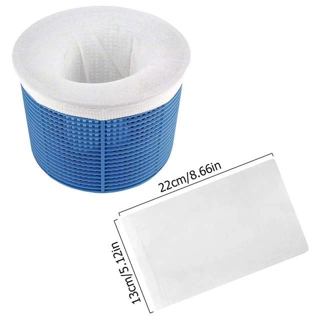 5/10 Pack Medence Skimmer Zokni Kosarak Szűrők A Föld Fölött Lévő Medencéhez Kültéri Szűrőkhez Úszó Tó Tartozékok - Image 2