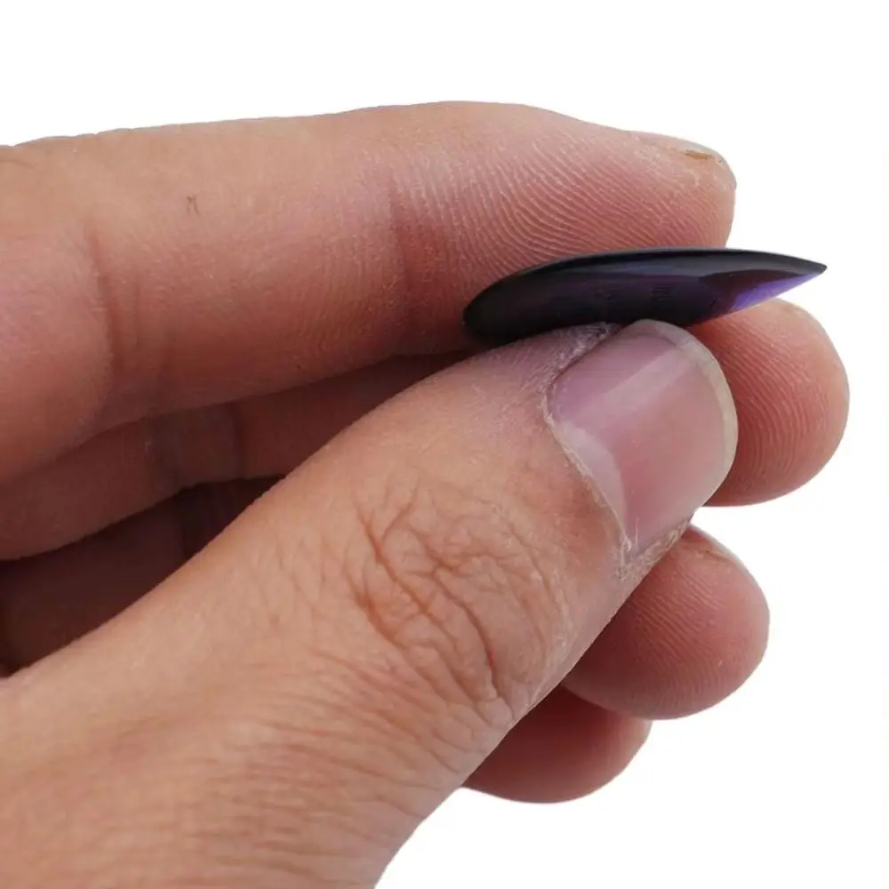 Durable 1/2/3mm Guitar Picks New Stubby Electric Bass Guitar Pick Fashion Fast Picking Accessories Musical Instruments