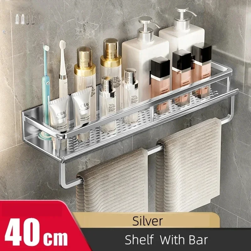 Silver With Bar 40cm
