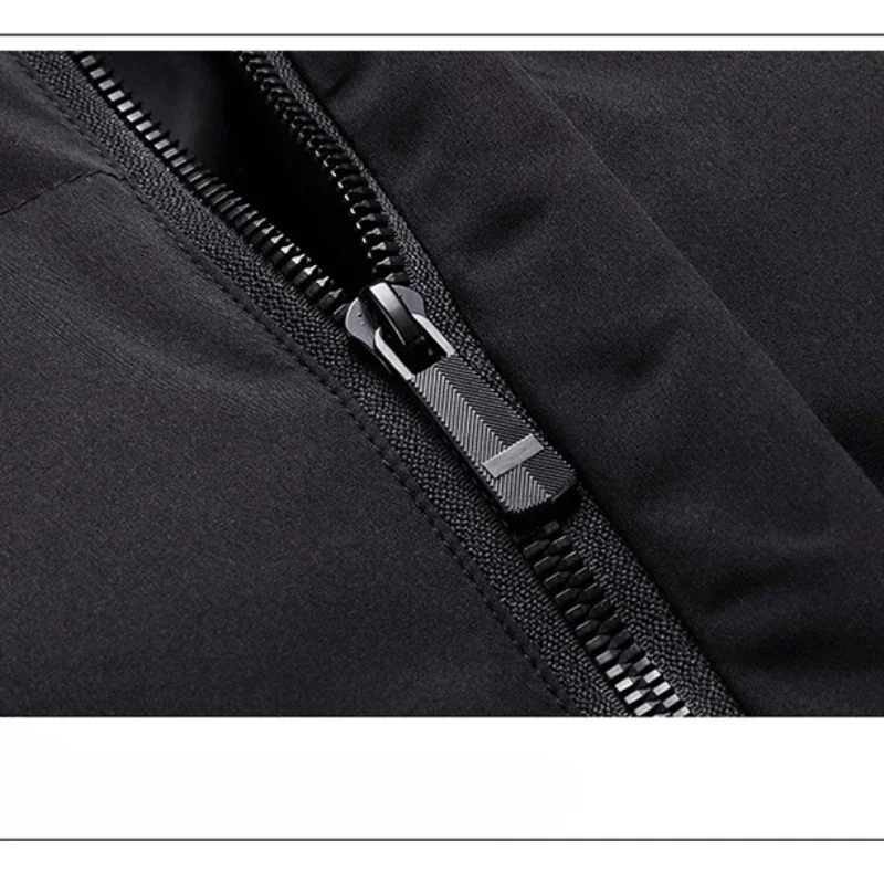 Cotton Jacket Men's Winter Hooded Coat Thickened Warm Cotton Jacket Windproof Cotton Jacket Fashion Leisure New Men Clothing