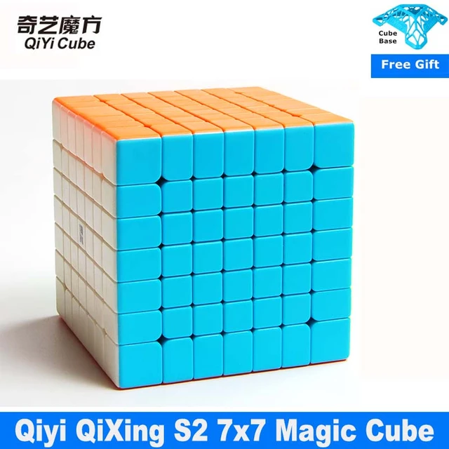 Cubo Mágico Profissional 2x2 + 3x3 Qiyi Stickerless + Bases