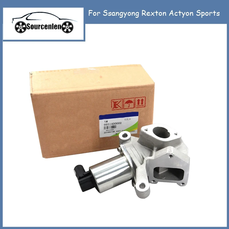 

1Pcs 6651400660 AP01 EGR Valve For Ssangyong Rexton Actyon Sports 6651400660