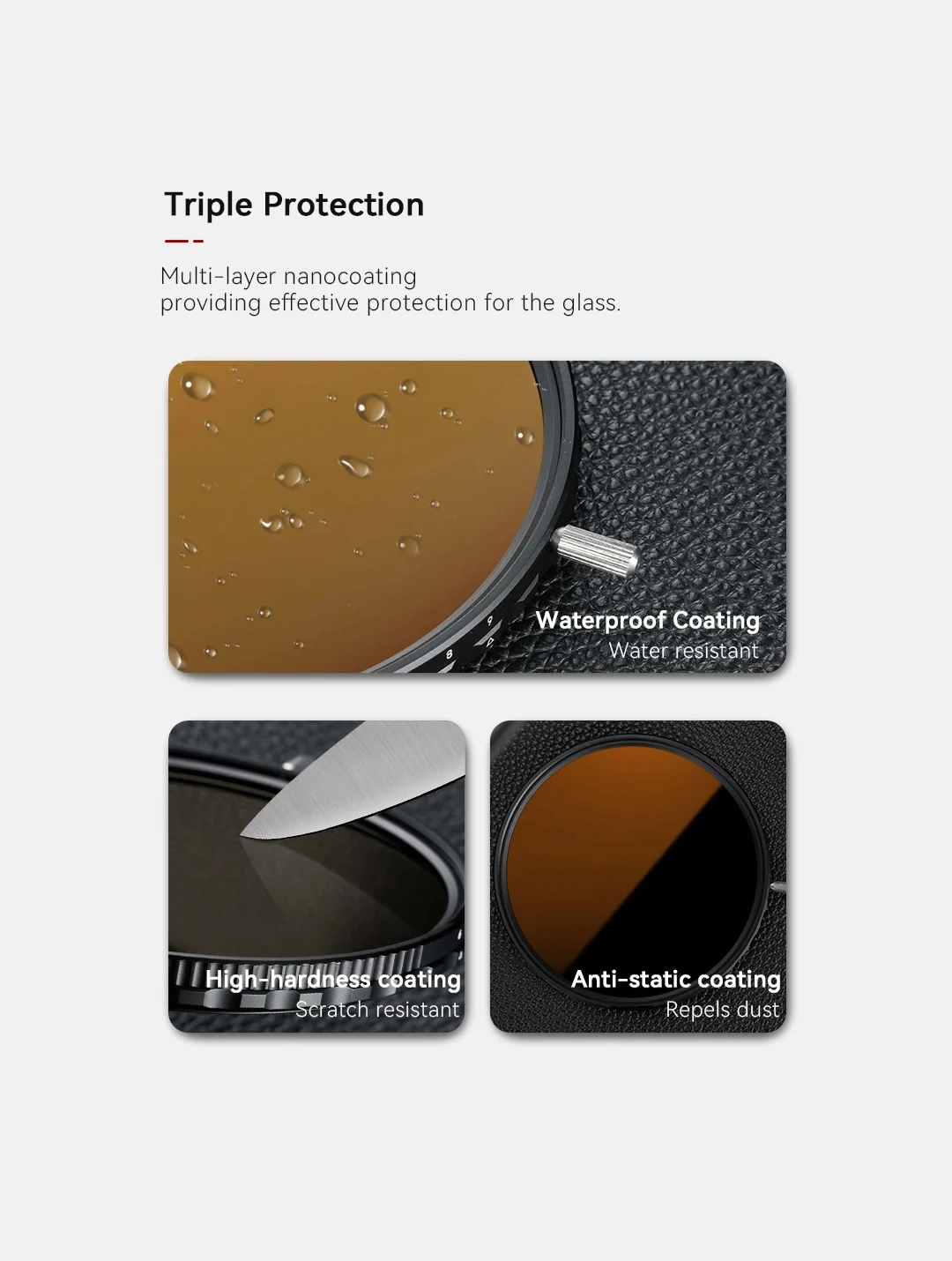 7artisans True Color VND Adjustable Neutral Density Filter 2-5/6-9 Levels 67mm/7