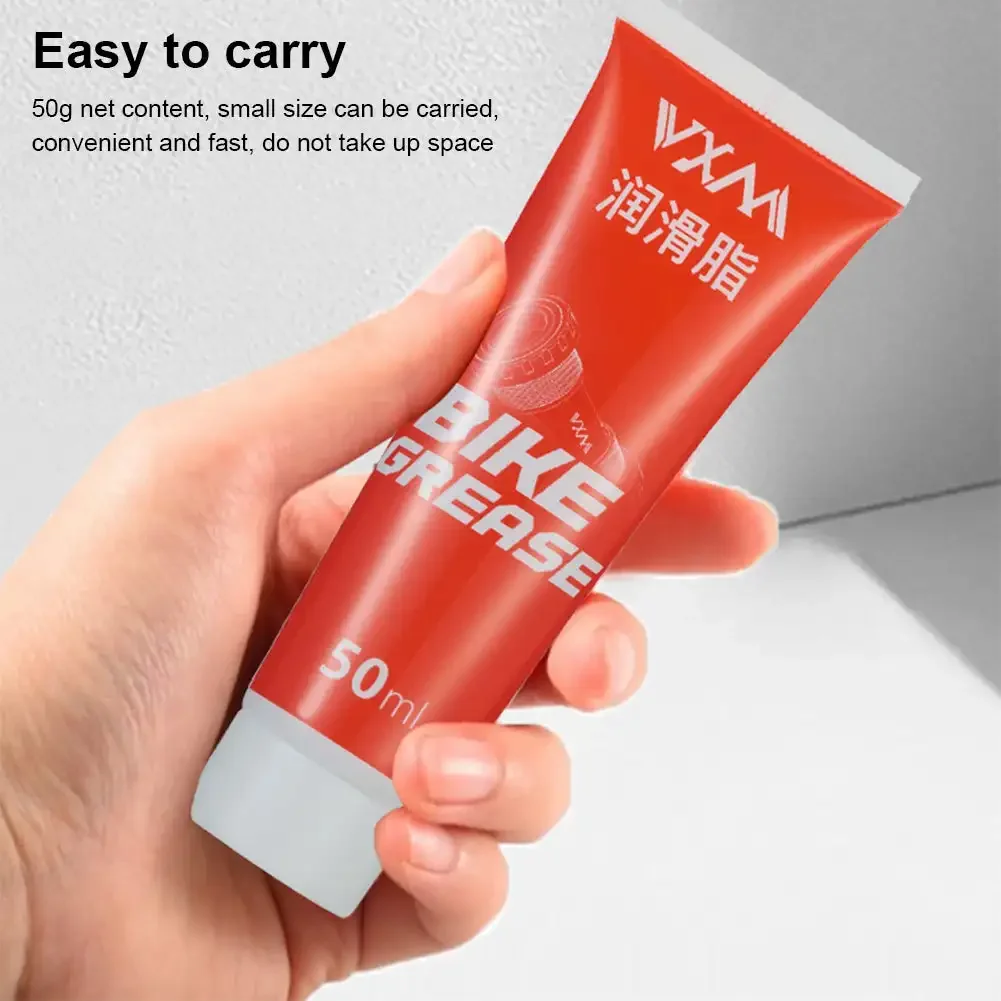 1 Pc Bicycle Grease Bicycle Lubricant Butter Hub Bearing Maintenance Grease 50ml -20°C-140°C Operating Temperature Tools