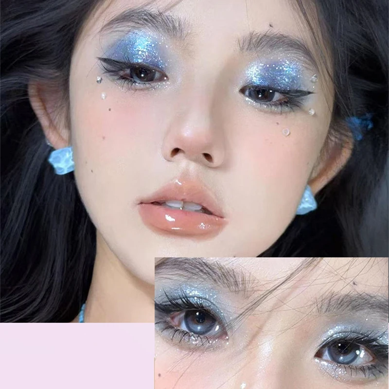 Chameleon Liquid Eye Shadow Pearlescent Shimmer Long Lasting Pearly Fine Sparkling Sequins Highlighter Eyeshadow Eye Makeup 2