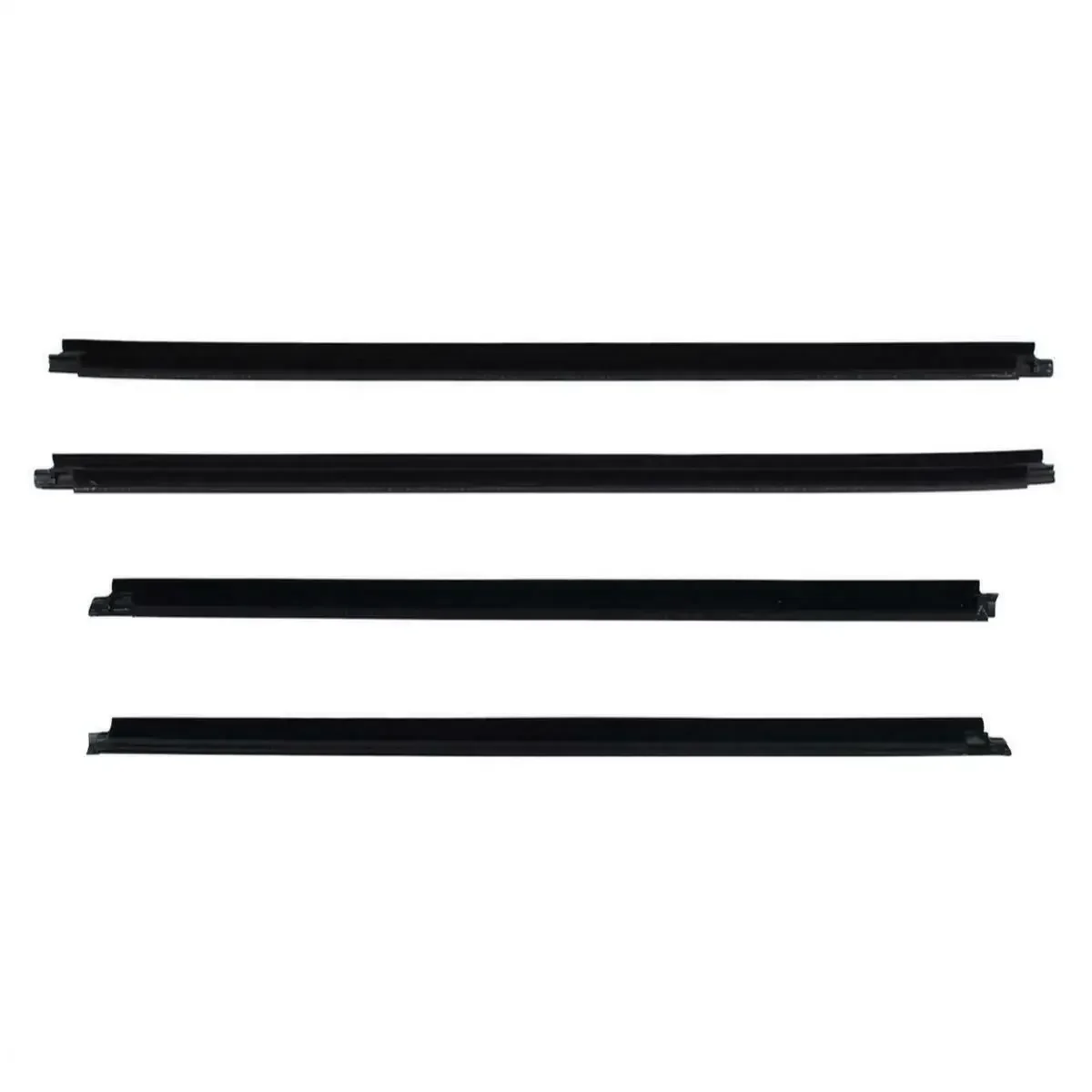 4Pcs Window Weatherstrip For Toyota Fortuner 2004-2015 OutSide Door Sealing Weather Stripers 68161-0K010 68164-0K020 68162-0K010