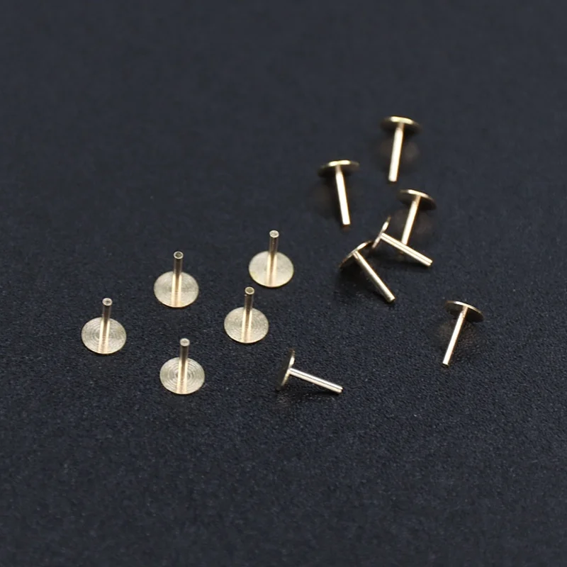 Watch Repair Tool Dial Foot Watch Universal Dial Pin Diameter 0.6mm Copper Material Fixed With Locating Pin Repair Watch Repair Parts