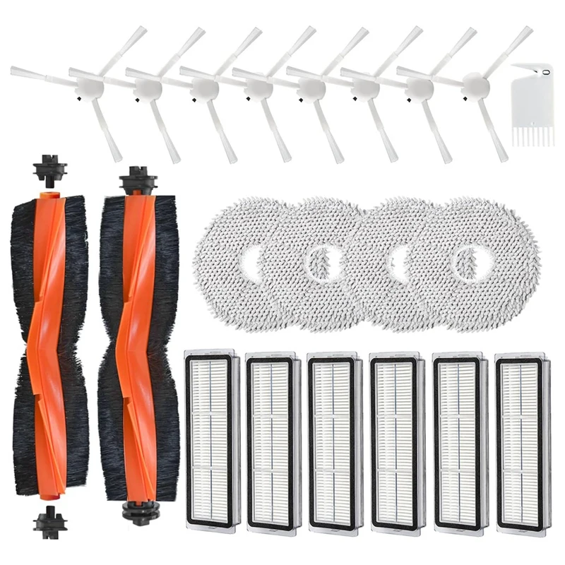 

Main Side Brushes Mop Pads HEPA Filters For Dreame L10S Ultra / L10 Ultra / Xiaomi X10+ Vacuum Cleaner Robot Accessories