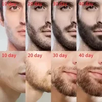 Sérum de croissance rapide des cheveux, huile pour barbe, fluide de repousse des cheveux axillaire et de la poitrine, plus long, plus épais, prévient l'alopécie, Anti-perte de cheveux 2