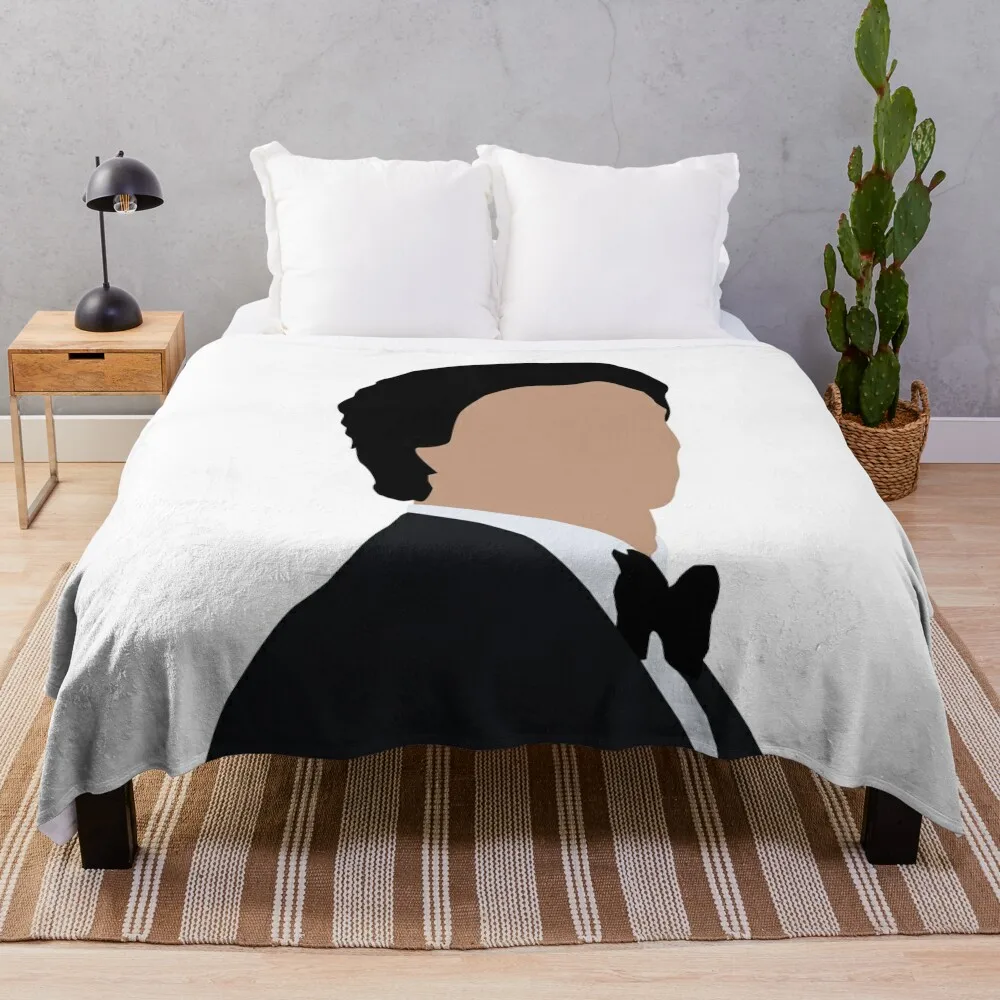 

damon salvatore Throw Blanket Cute Blanket Blanket For Sofa Soft Plaid For Sofa Furry Blanket