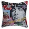 Eminem 8 Mile Hip Hop Rapper Pillow Covers Cartoon Sofa Decorative Home Double-sided Printing Short Plush Cute Cushion Cover 6