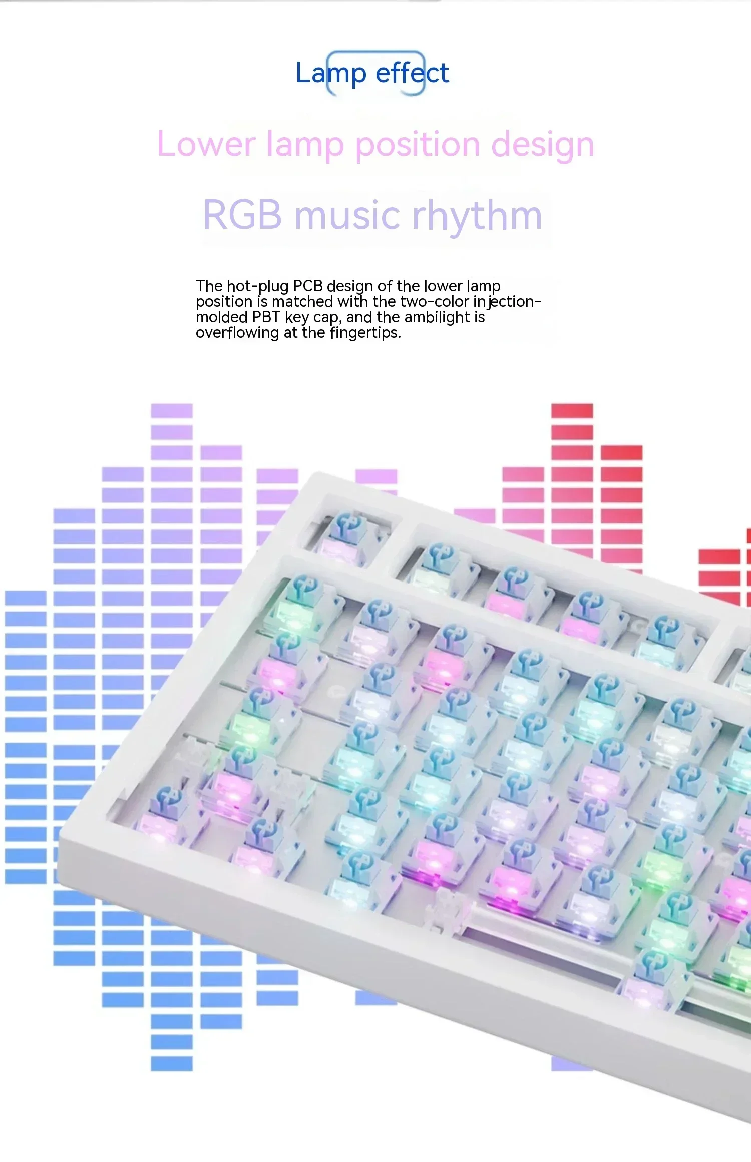 Ajazz Ak820  Ű, 3  , Tft ũ, ٱ , ӿ  Ű,  , RGB Ŷ, 繫 