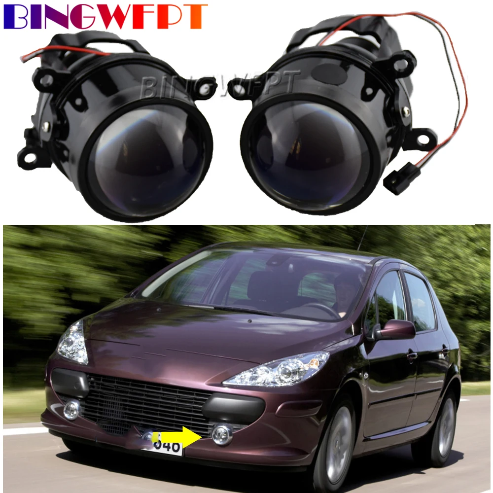 2x-car-lens-led-fog-lights-drl-for-peugeot-307-3a-3c-3b-3e-2002-2003-2004-2005-2006-2007-2008-2009-307sw-estate-307cc
