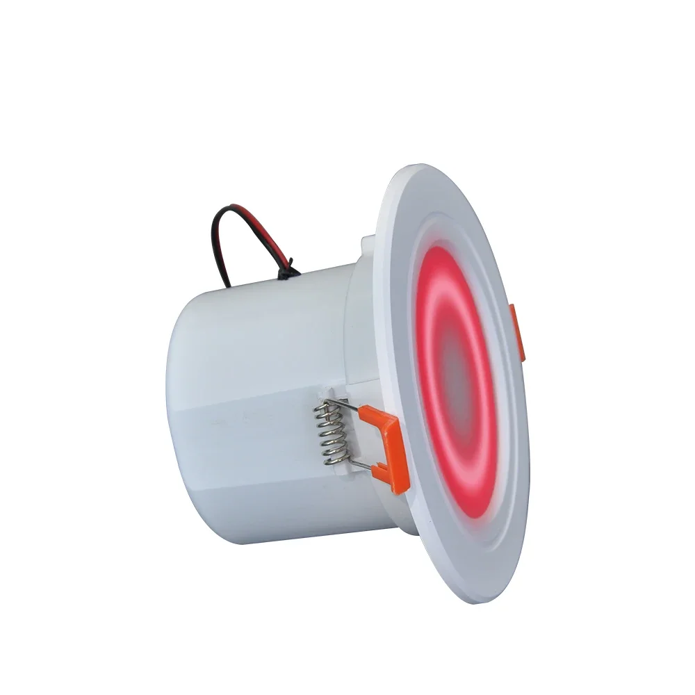 2.5inch TWS Ceiling Speaker 5W Bluetooth-compatible Full Range Roof Loudspeaker Downlight Music LED Speaker Lamp for Living Room 3