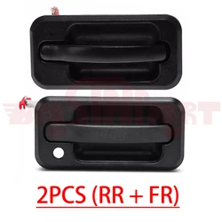 Durable Exterior Door Handle Set with Protector (Rear Front Right)