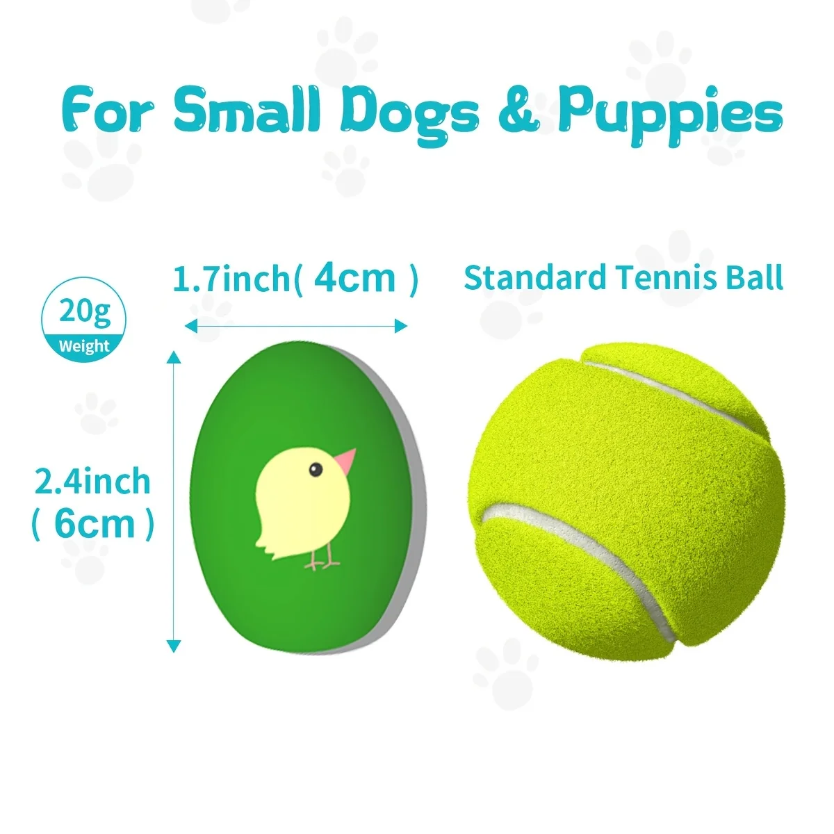 SCGK 10PCS Easter Limited Edition Cute Pet Dog Toys, Easter Egg Pet Dog Sound Toys, Interactive Toys for Small and Medium Dogs. 2