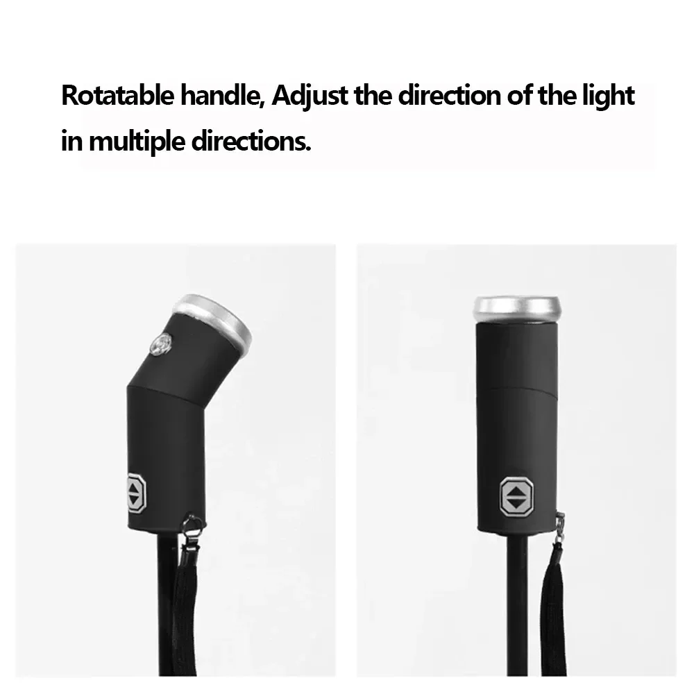 Fully Automatic Sun Protection Umbrella Folding Waterproof Umbrella With LED Flashlight UV Sunshade Rainproof Wind Resistance folding umbrella automatic umbrella sun umbrella
